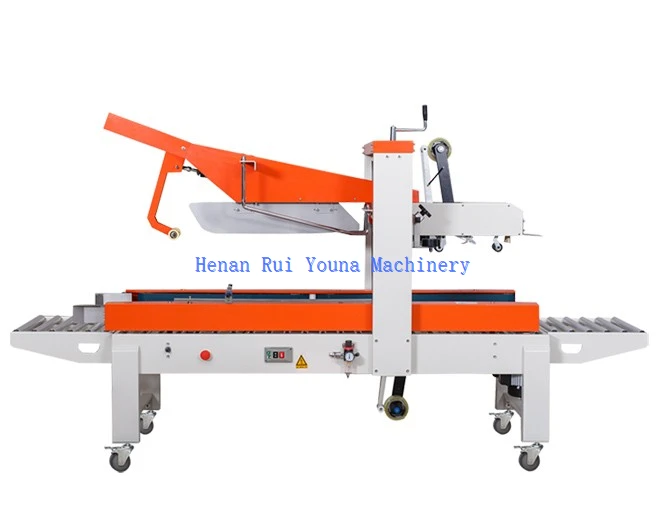 Automatic Carton Folding Sealing Strapping Machine