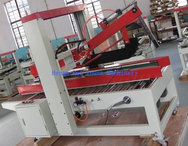 Automatic Carton Folding Sealing Strapping Machine